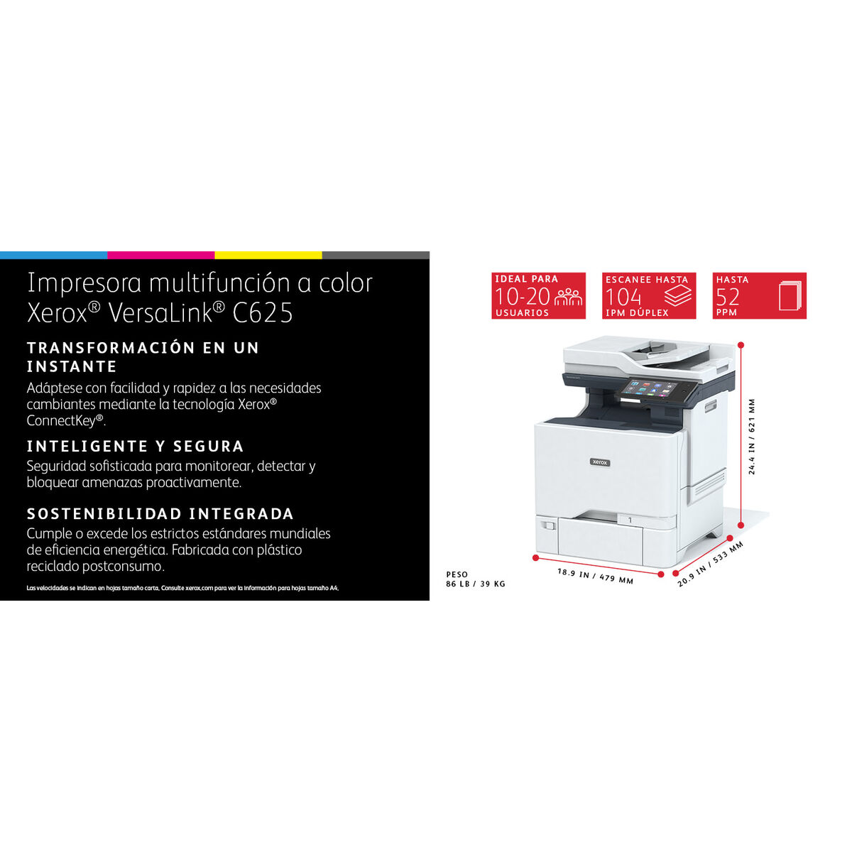 Laserprinter Xerox C625V_DN